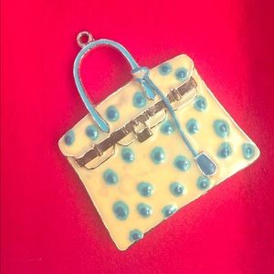 Handbag charm/key holder